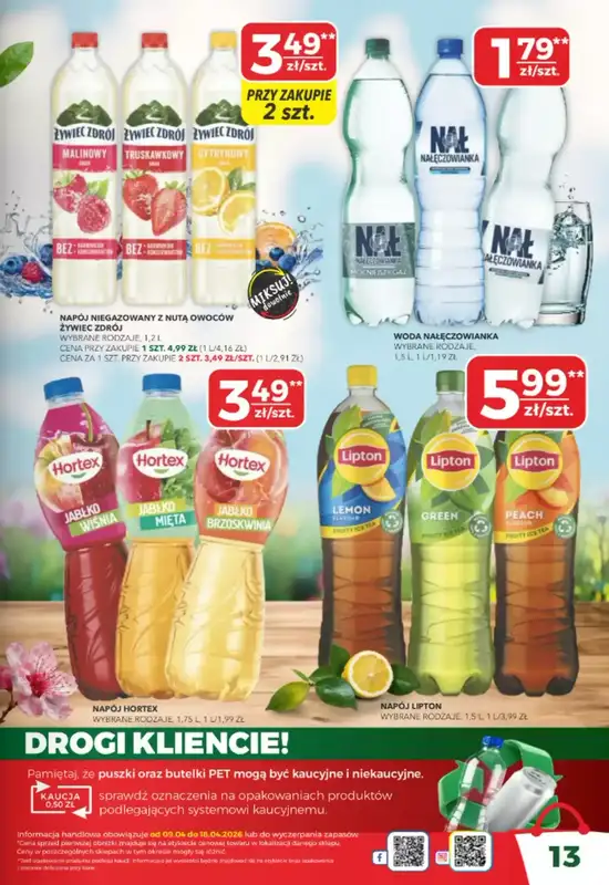 Top Market - gazetka promocyjna Gazetka od czwartku 09.04 do soboty 18.04 - strona 13