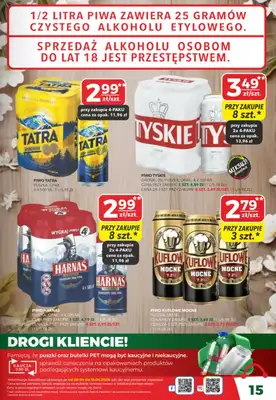 Top Market - gazetka promocyjna Gazetka od czwartku 09.04 do soboty 18.04 - strona 15