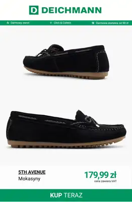Deichmann - gazetka promocyjna Mokasyny damskie od wtorku 07.04  - strona 12