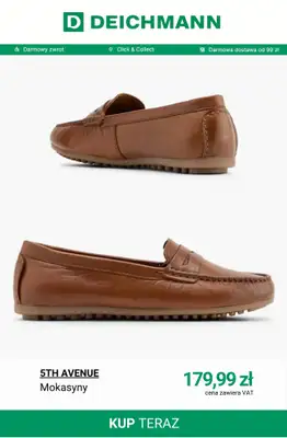 Deichmann - gazetka promocyjna Mokasyny damskie od wtorku 07.04  - strona 11