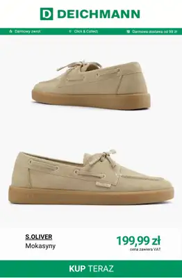 Deichmann - gazetka promocyjna Mokasyny damskie od wtorku 07.04  - strona 10