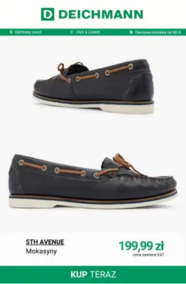Deichmann - gazetka promocyjna Mokasyny damskie od wtorku 07.04  - strona 8