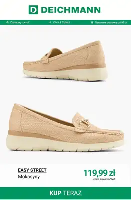 Deichmann - gazetka promocyjna Mokasyny damskie od wtorku 07.04  - strona 4