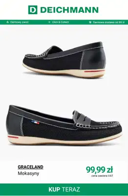 Deichmann - gazetka promocyjna Mokasyny damskie od wtorku 07.04  - strona 2