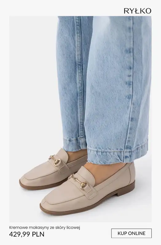 Ryłko - gazetka promocyjna Mokasyny damskie od wtorku 07.04  - strona 9