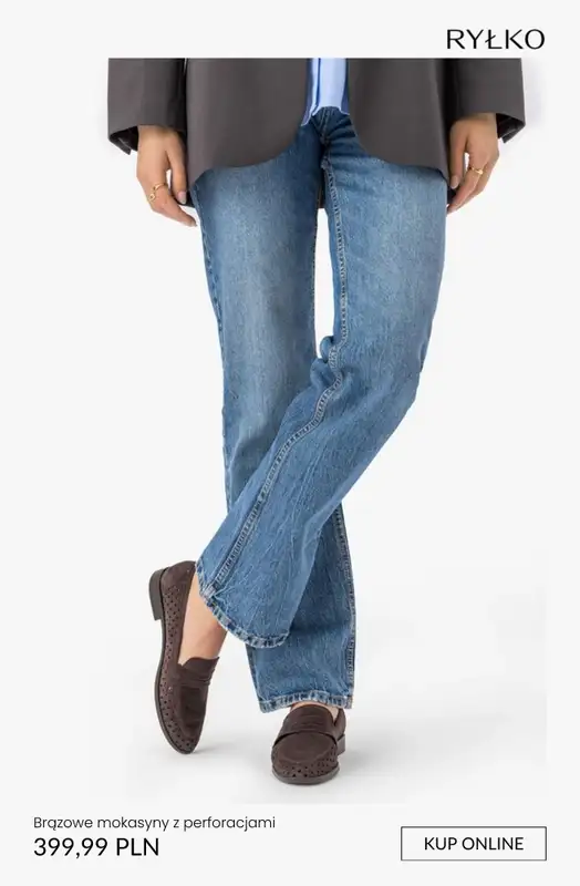 Ryłko - gazetka promocyjna Mokasyny damskie od wtorku 07.04  - strona 5
