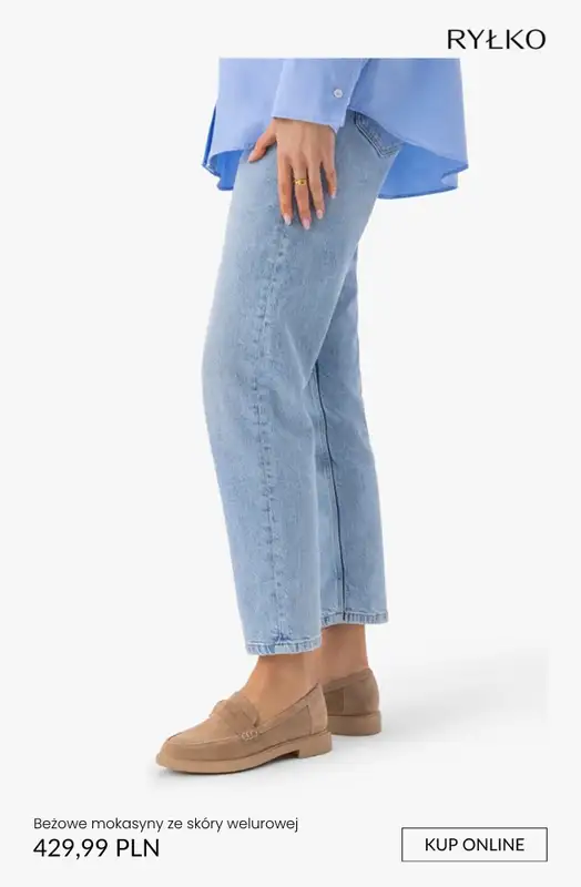 Ryłko - gazetka promocyjna Mokasyny damskie od wtorku 07.04  - strona 6