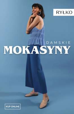 Ryłko - gazetka promocyjna Mokasyny damskie od wtorku 07.04 