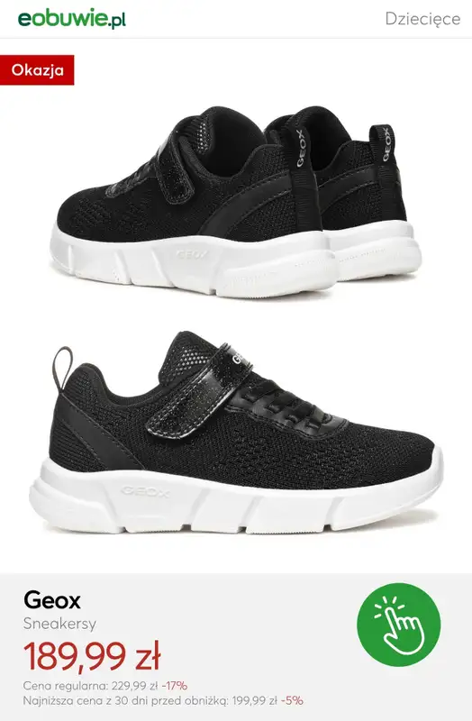 eobuwie.pl - gazetka promocyjna Buty dziecięce – Mid Season Sale od wtorku 07.04  - strona 10