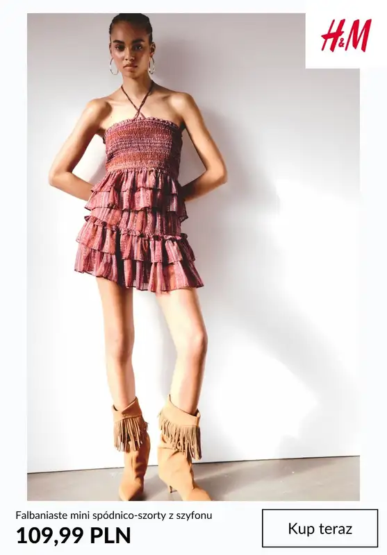 H&M - gazetka promocyjna Feminine Boho od wtorku 07.04  - strona 9