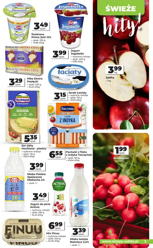 Odido - gazetka promocyjna Gazetka od środy 08.04 do wtorku 14.04 - strona 3
