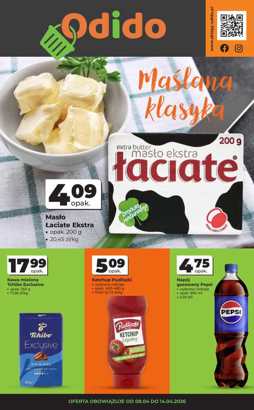 Odido - gazetka promocyjna Gazetka od środy 08.04 do wtorku 14.04