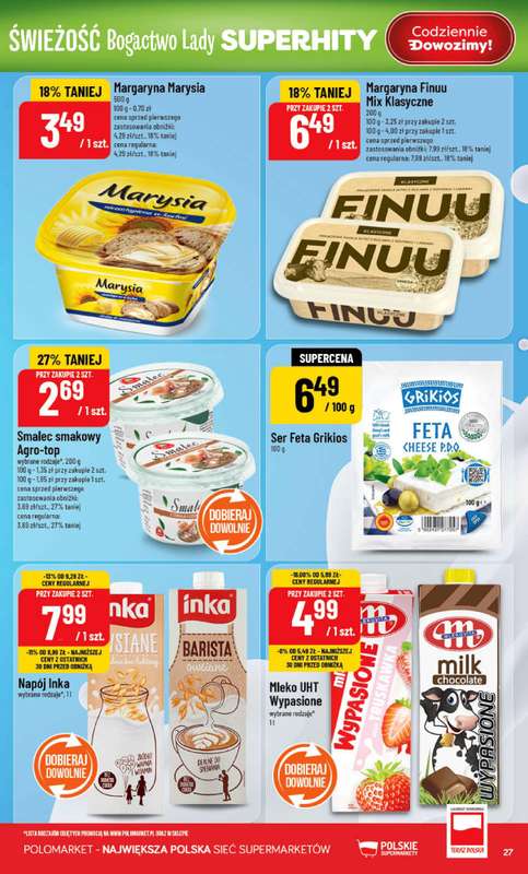 POLOmarket - gazetka promocyjna Gazetka od środy 08.04 do wtorku 14.04 - strona 27
