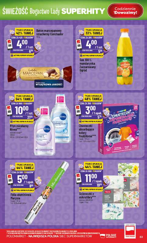 POLOmarket - gazetka promocyjna Gazetka od środy 08.04 do wtorku 14.04 - strona 53