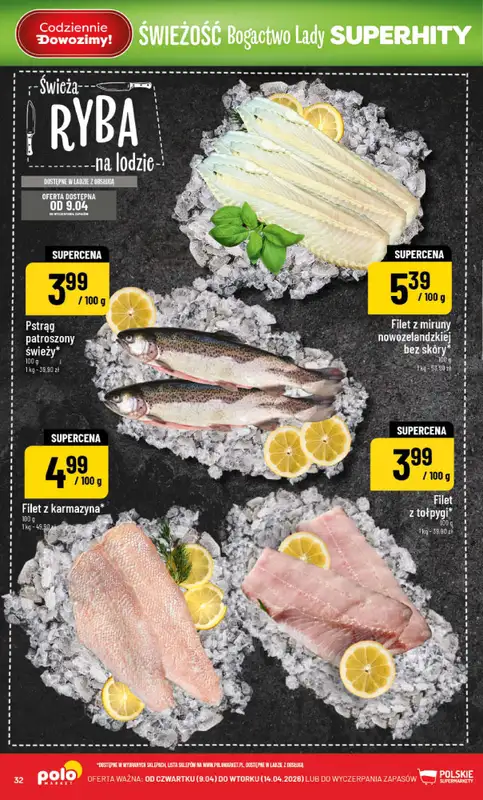 POLOmarket - gazetka promocyjna Gazetka od środy 08.04 do wtorku 14.04 - strona 32