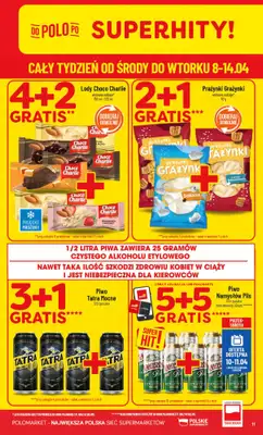 POLOmarket - gazetka promocyjna Gazetka od środy 08.04 do wtorku 14.04 - strona 11