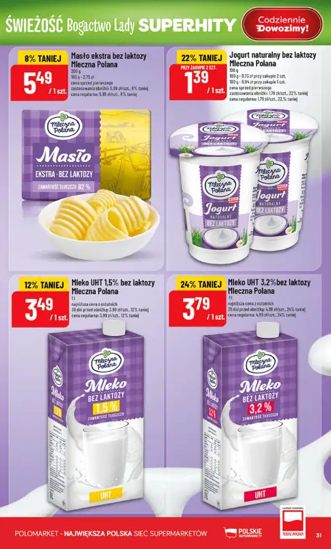 POLOmarket - gazetka promocyjna Gazetka od środy 08.04 do wtorku 14.04 - strona 31