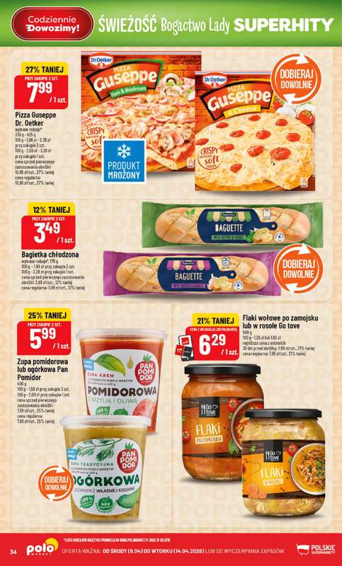 POLOmarket - gazetka promocyjna Gazetka od środy 08.04 do wtorku 14.04 - strona 34