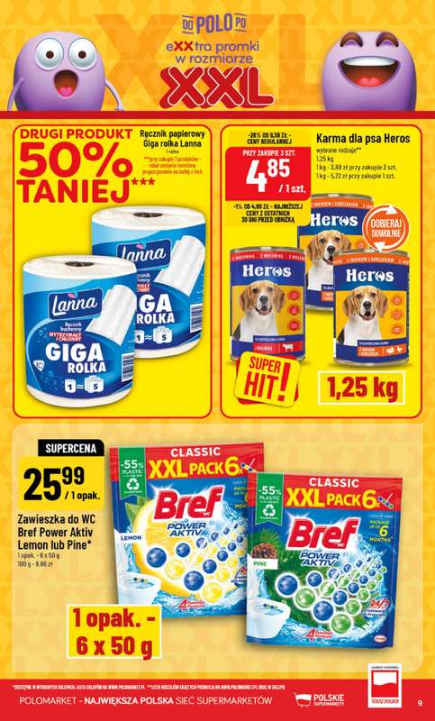 POLOmarket - gazetka promocyjna Gazetka od środy 08.04 do wtorku 14.04 - strona 9
