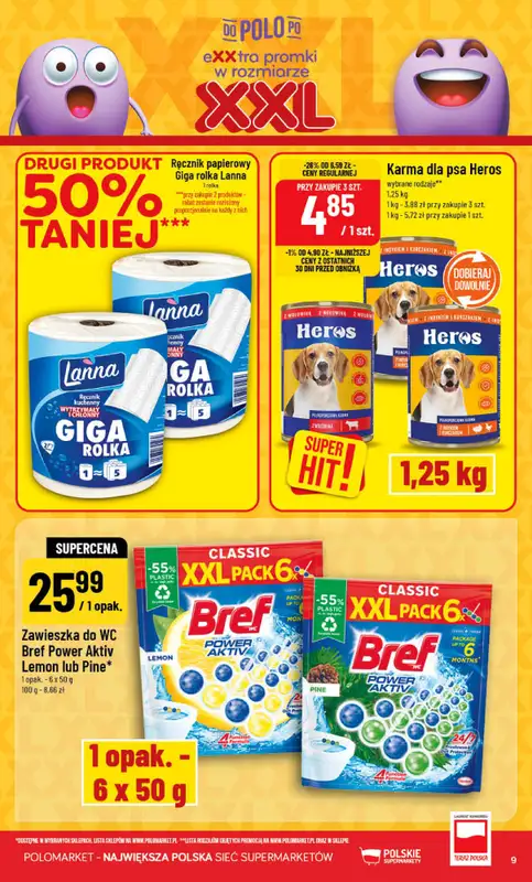 POLOmarket - gazetka promocyjna Gazetka od środy 08.04 do wtorku 14.04 - strona 9