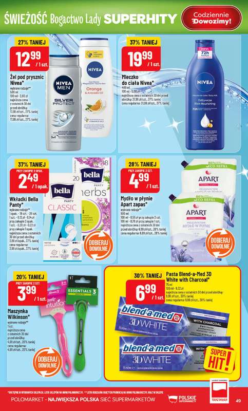 POLOmarket - gazetka promocyjna Gazetka od środy 08.04 do wtorku 14.04 - strona 49