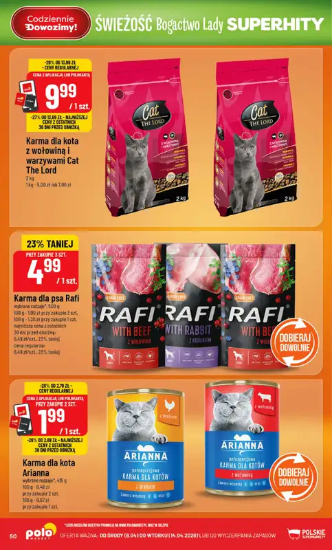 POLOmarket - gazetka promocyjna Gazetka od środy 08.04 do wtorku 14.04 - strona 50