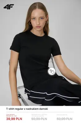 4F - gazetka promocyjna Mid Season Sale – dla niej do 50 zł od wtorku 07.04  - strona 12