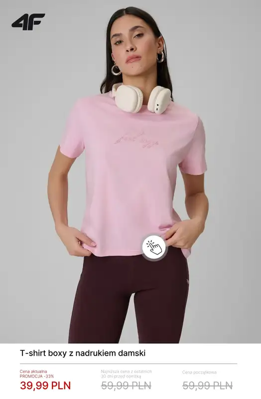 4F - gazetka promocyjna Mid Season Sale – dla niej do 50 zł od wtorku 07.04  - strona 6