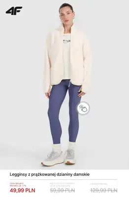 4F - gazetka promocyjna Mid Season Sale – dla niej do 50 zł od wtorku 07.04  - strona 7