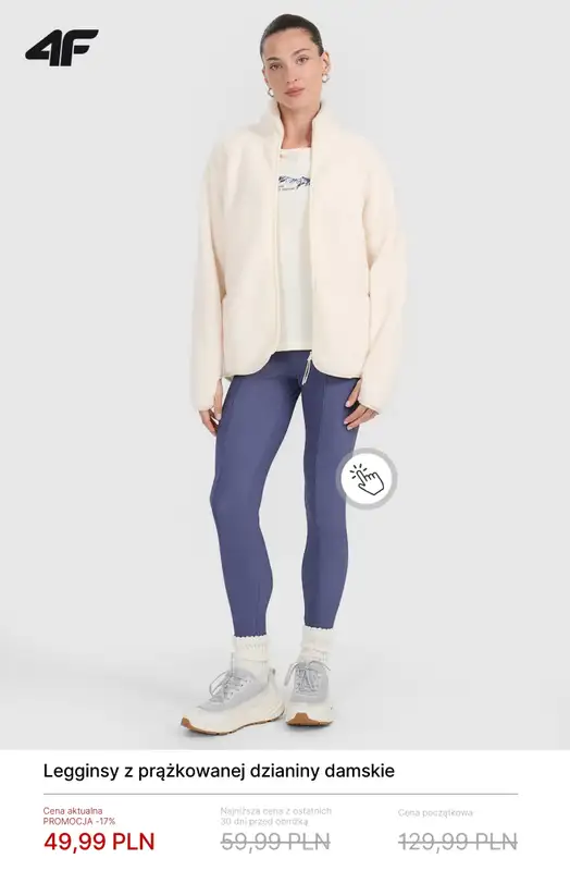 4F - gazetka promocyjna Mid Season Sale – dla niej do 50 zł od wtorku 07.04  - strona 7