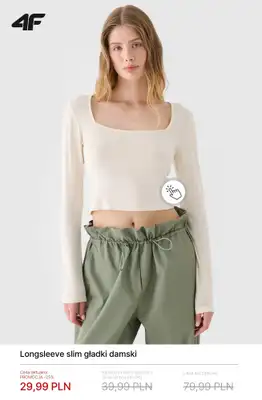 4F - gazetka promocyjna Mid Season Sale – dla niej do 50 zł od wtorku 07.04  - strona 9