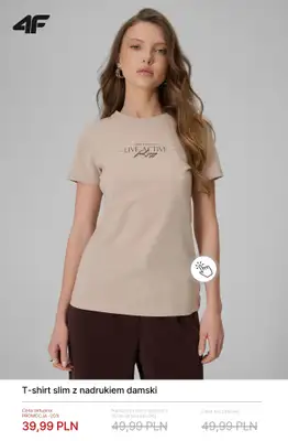 4F - gazetka promocyjna Mid Season Sale – dla niej do 50 zł od wtorku 07.04  - strona 5
