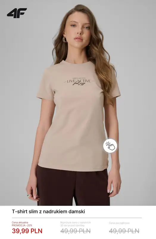 4F - gazetka promocyjna Mid Season Sale – dla niej do 50 zł od wtorku 07.04  - strona 5