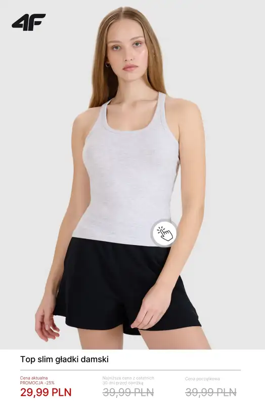 4F - gazetka promocyjna Mid Season Sale – dla niej do 50 zł od wtorku 07.04  - strona 8