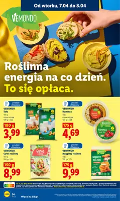 Lidl - gazetka promocyjna Oferta od wtorku od wtorku 07.04 do środy 08.04 - strona 34
