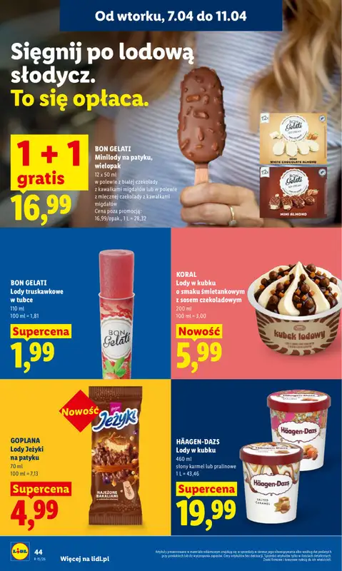 Lidl - gazetka promocyjna Oferta od wtorku od wtorku 07.04 do środy 08.04 - strona 46