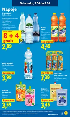 Lidl - gazetka promocyjna Oferta od wtorku od wtorku 07.04 do środy 08.04 - strona 37