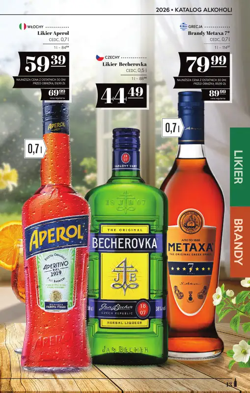 POLOmarket - gazetka promocyjna Katalog alkoholi  do środy 22.04 - strona 13