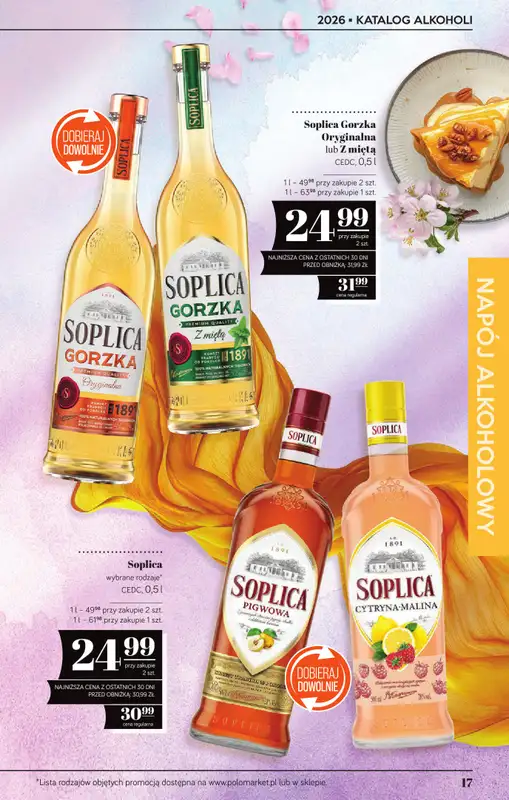 POLOmarket - gazetka promocyjna Katalog alkoholi  do środy 22.04 - strona 17