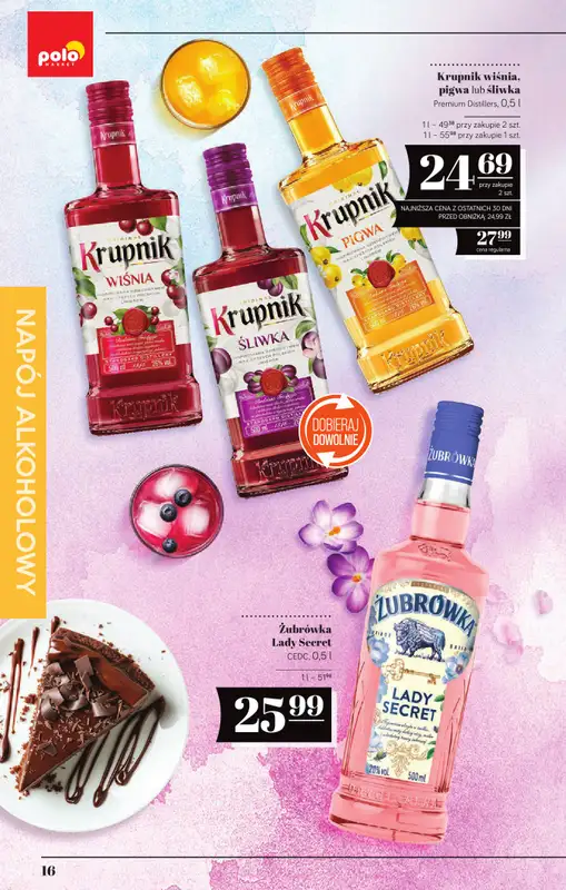 POLOmarket - gazetka promocyjna Katalog alkoholi  do środy 22.04 - strona 16
