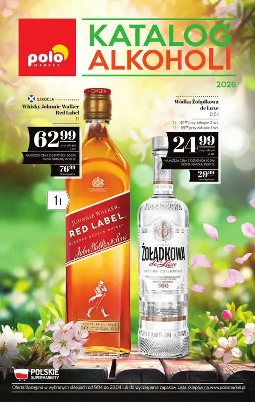 POLOmarket - gazetka promocyjna Katalog alkoholi  