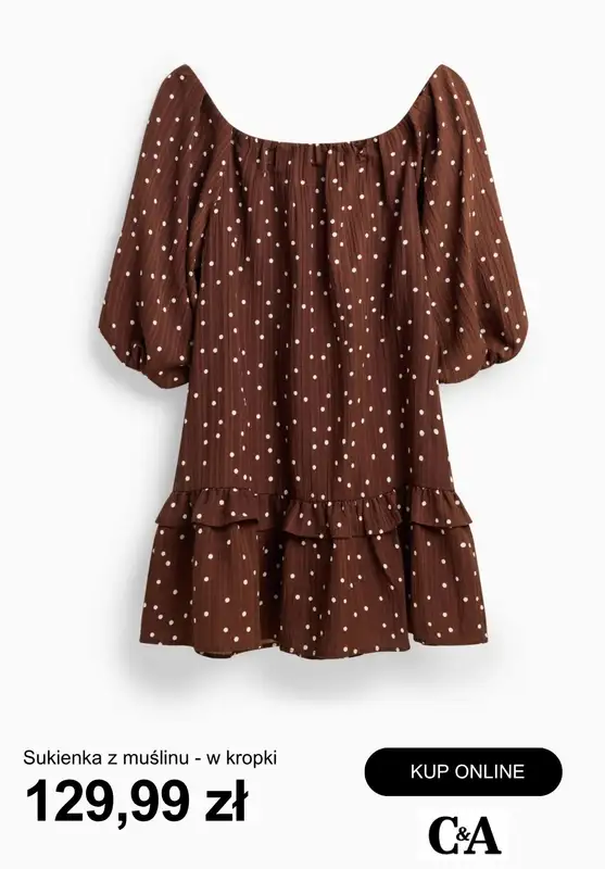 C&A - gazetka promocyjna Przewiewne sukienki od wtorku 07.04  - strona 5
