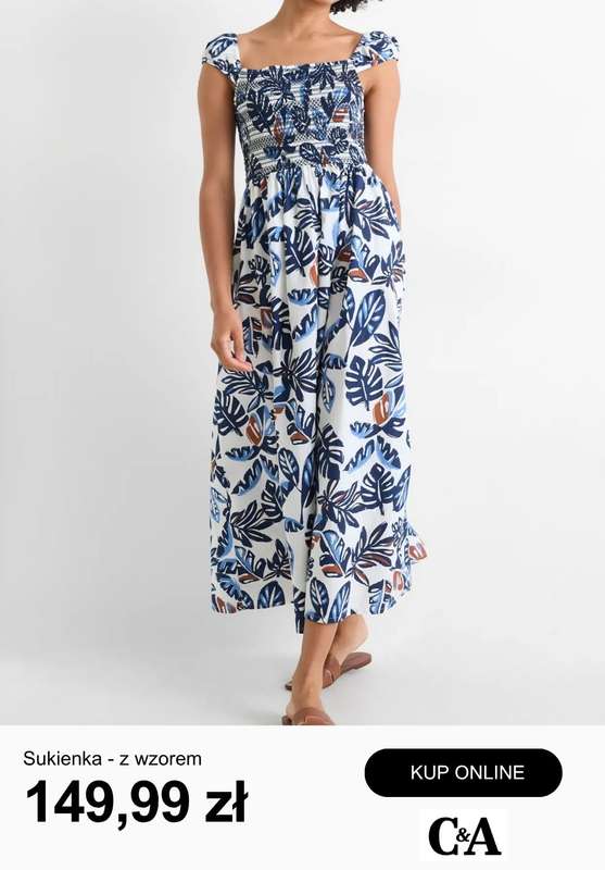 C&A - gazetka promocyjna Przewiewne sukienki od wtorku 07.04  - strona 4