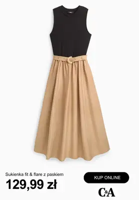C&A - gazetka promocyjna Przewiewne sukienki od wtorku 07.04  - strona 9