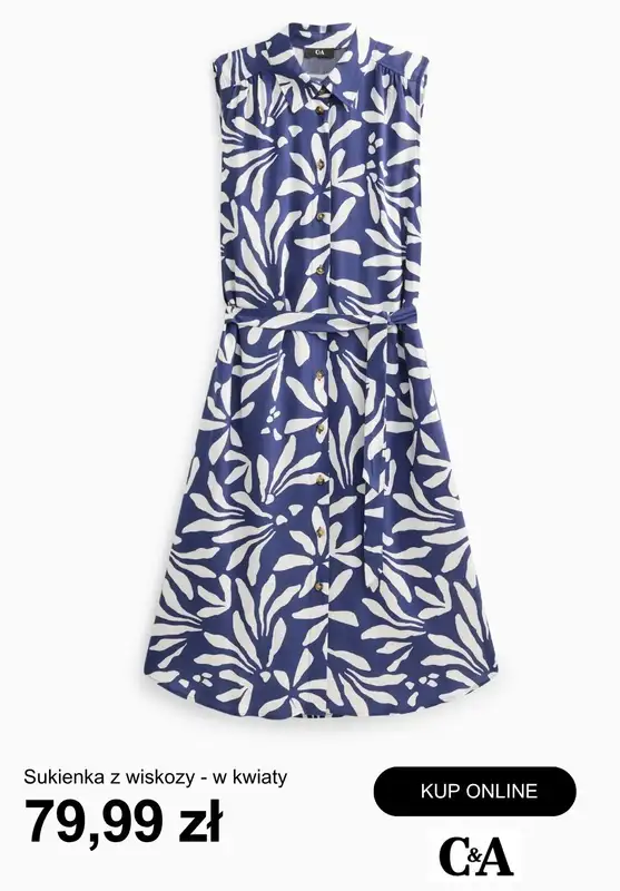 C&A - gazetka promocyjna Przewiewne sukienki od wtorku 07.04  - strona 6