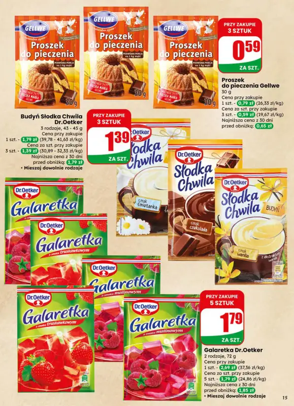 Dino - gazetka promocyjna Gazetka 15 / 2026 od środy 08.04 do wtorku 14.04 - strona 15