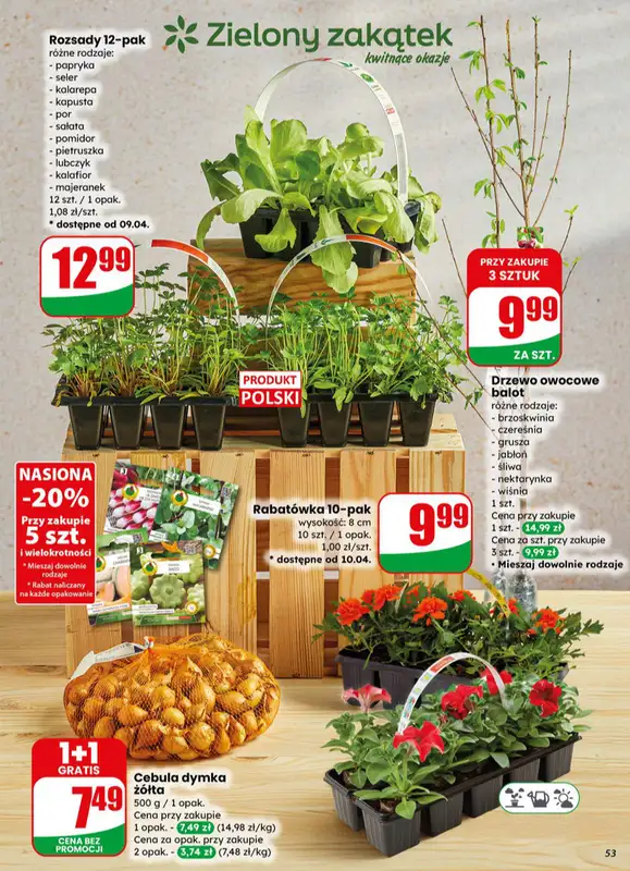 Dino - gazetka promocyjna Gazetka 15 / 2026 od środy 08.04 do wtorku 14.04 - strona 53