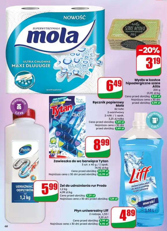 Dino - gazetka promocyjna Gazetka 15 / 2026 od środy 08.04 do wtorku 14.04 - strona 68