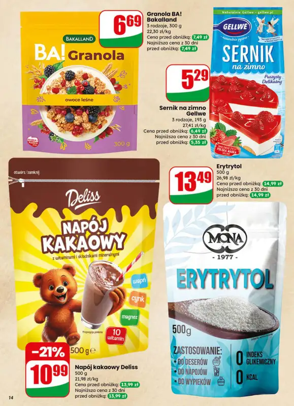 Dino - gazetka promocyjna Gazetka 15 / 2026 od środy 08.04 do wtorku 14.04 - strona 14