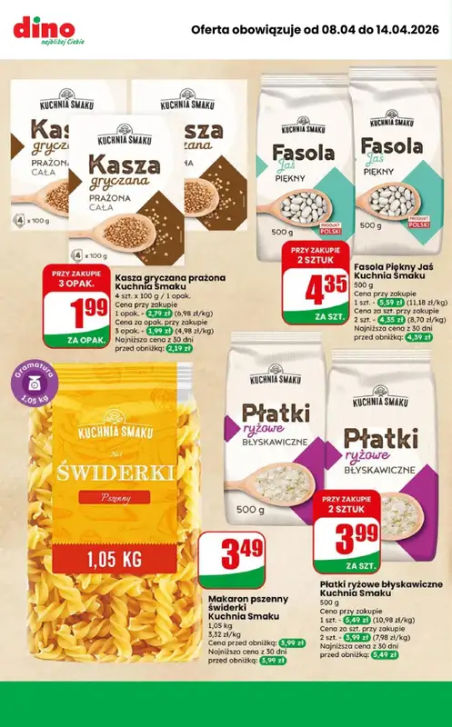 Dino - gazetka promocyjna MEGA promocje! od środy 08.04 do wtorku 14.04 - strona 10